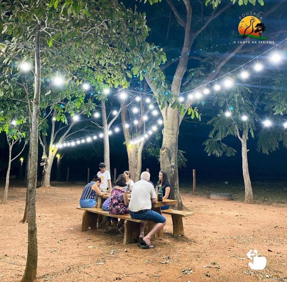 Pousada O Canto Da Seriema โนเบรส ภายนอก รูปภาพ